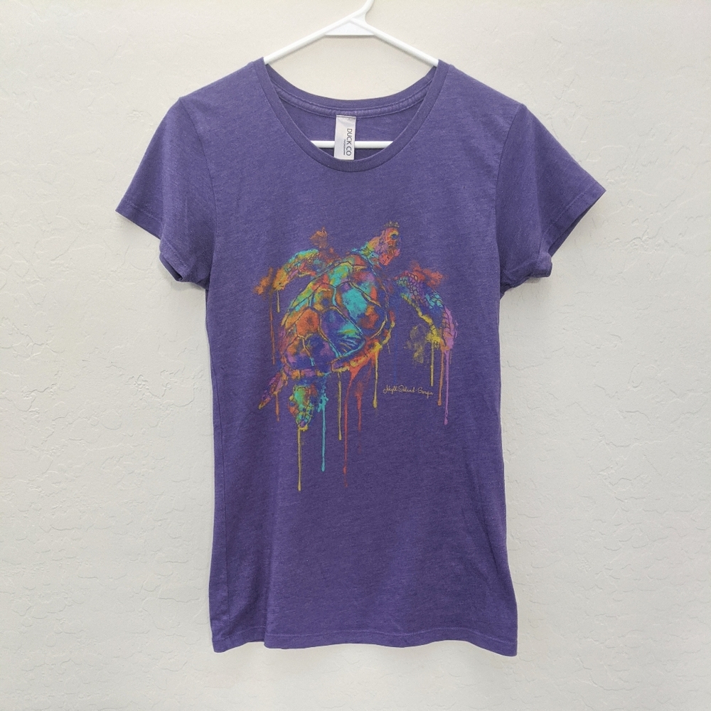 Artsy Sea Turtle Top